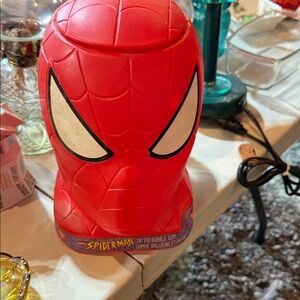 Spider-Man Red Bubble Gum Container